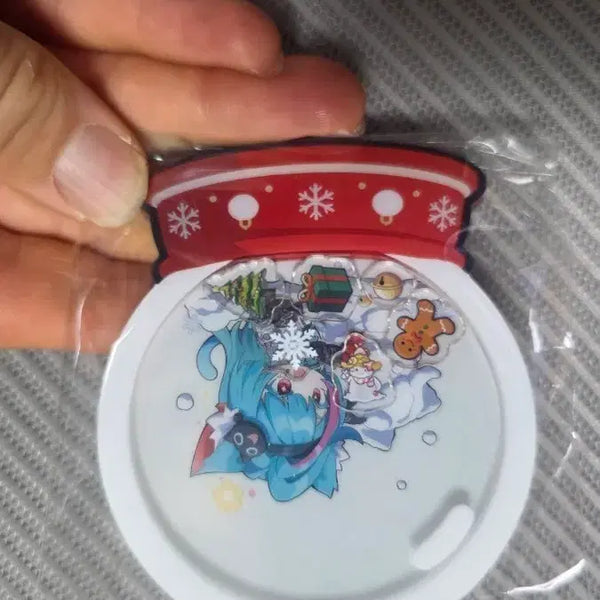 [BUNJANG] Leehwan Mint Big Shaker Acrylic Keyring / 이환 민트 빅 쉐이커 아크릴 키링
