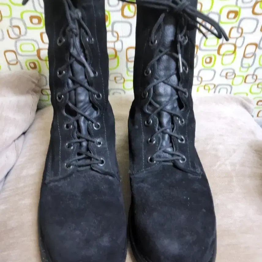[BUNJANG] ROK Marine Corps Old Pattern Service Boots 275E / 해병대 구형 세무전투화 275EA급
