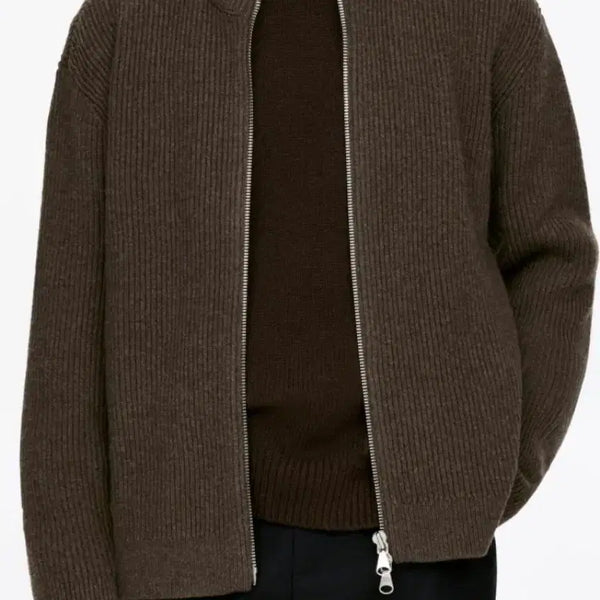 [BUNJANG] Arket Nativ Wool Zip Cardigan S / 아르켓 나티바 울 지퍼 가디건 S