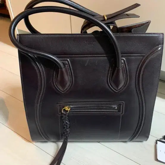 [BUNJANG] Celine Luggage Bag - Dark Brown / 셀린느 celine 러기지 백 진한 갈색
