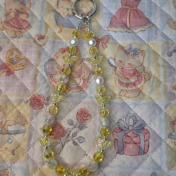 [BUNJANG] Bling Bling Handmade Beaded Keychain / 블링블링 비즈 키링 (개당 4000