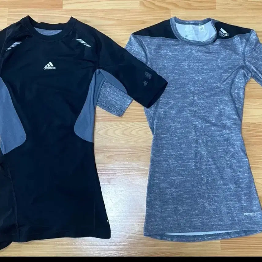 [BUNJANG] Adidas Techfit Performance T-Shirts (2-Pack) / 아디다스 테크핏 운동복 2장 85