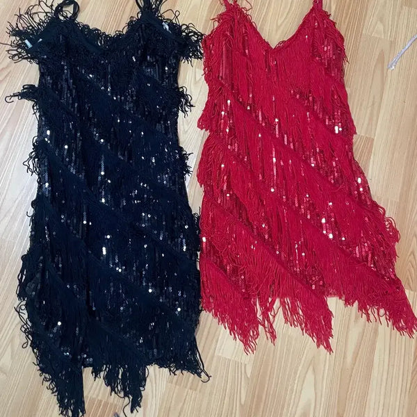 [BUNJANG] Latin Dance Dresses - Set of 2 / 라틴 댄스 원피스, 댄스 의상 2벌