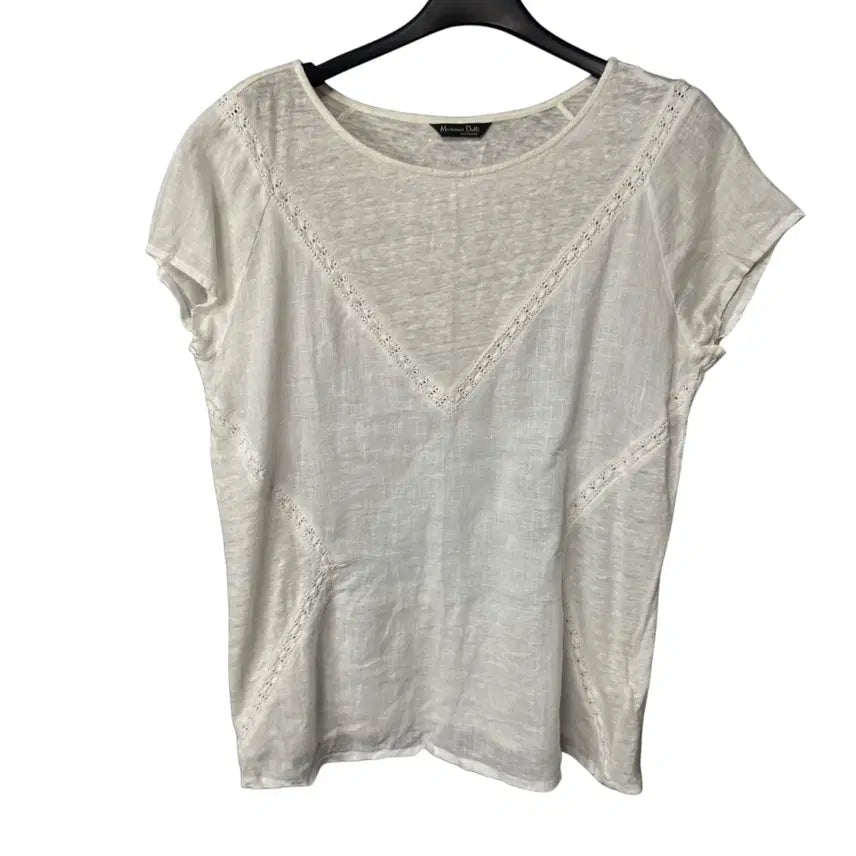 [BUNJANG] Massimo Dutti Linen Blouse T-shirt / S 마시모두띠 여성 린넨 블라우스 티셔츠