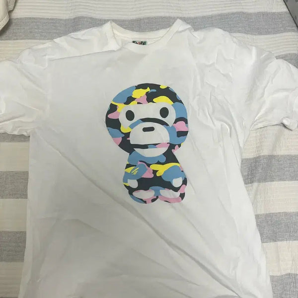 [BUNJANG] BAPE Camo Pattern Short Sleeve T-Shirt / 베이프 반팔