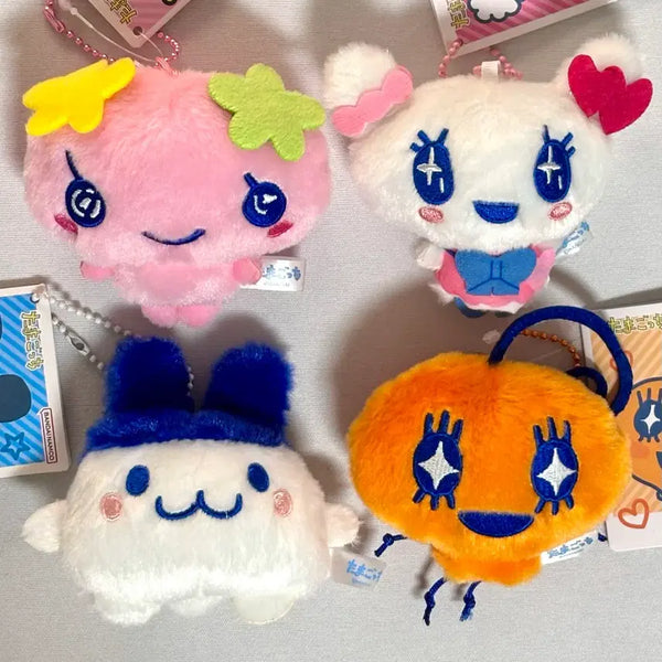 [BUNJANG] Bandai Tamagotchi Fluffy Keychain (Flowerchi, Lovelichi, Mimichi, Memetchi) / 정품 반다이 복슬복슬 다마고치 (플라워치 러블리치 미미치 메메치) 키링