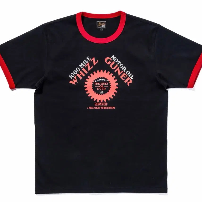 [BUNJANG] The Real McCoy's Whizz Gunner Ringer T-Shirt / [XL] 리얼맥코이 whizz guner 링거티