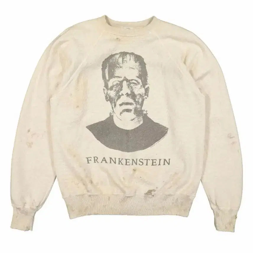 [BUNJANG] Saint Michael Frankenstein Sweatshirt / [L] 세인트 미카엘 프랑켄슈타인 스웻셔츠