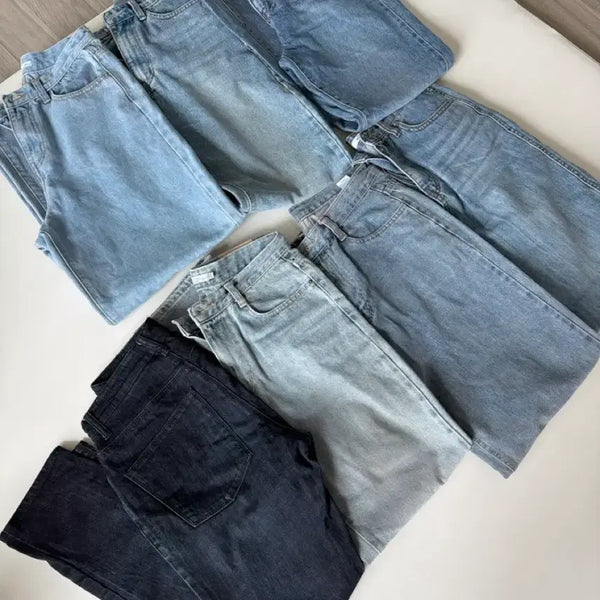 [BUNJANG] Bundle Set of 7 Jeans (Size M) / 청바지 M 사이즈 7개 일괄판매