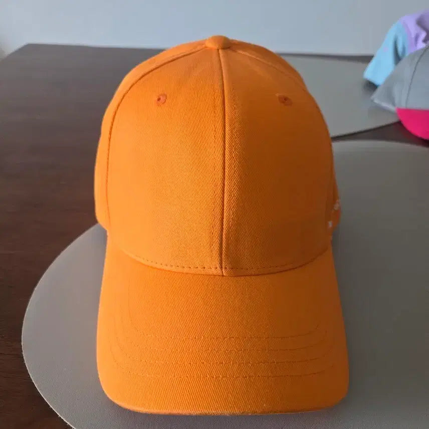 [BUNJANG] New Balance Orange Cotton Baseball Cap / 뉴발란스 캡모자 새제품