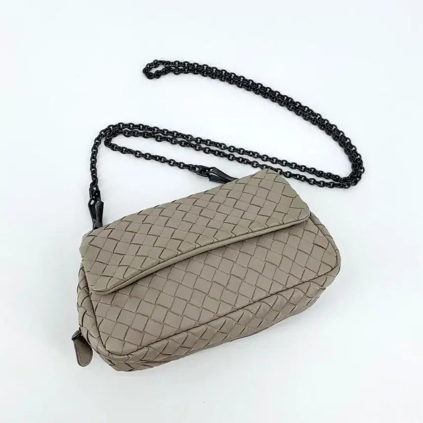 [BUNJANG] Bottega Veneta Intrecciato Mini Crossbody Bag / 보테가 베네타 인트레치아토 미니 크로스백