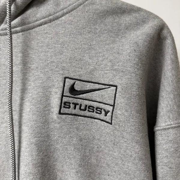 [BUNJANG] Nike Stussy Hoodie Grey M / 나이키 스투시 후드 그레이 M 사이즈