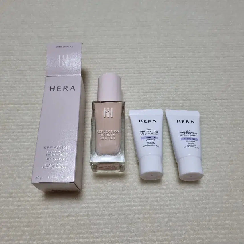 [BUNJANG] Hera Reflection Skin Glow Foundation / 헤라 리플렉션 스킨글로우 파운데이션 13n1 17n1 19n1 21n1