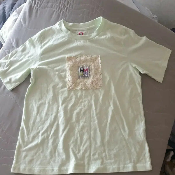 [BUNJANG] MimiKawi Short Sleeve T-Shirt / 미미카위 반팔 티셔츠 새상품