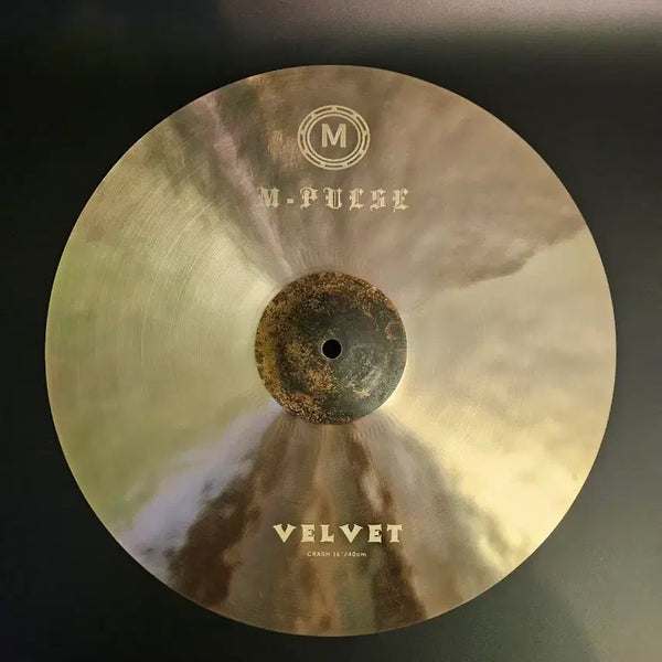 [BUNJANG] M-PULSE Velvet 16-inch B20 Bronze Crash Cymbal / 16인치 크래쉬심벌(새상품) 모델 : 벨벳