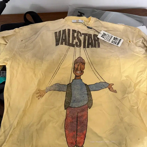 [BUNJANG] Vale Forever T-Shirt Yellow / vale forever 반팔티 새상품