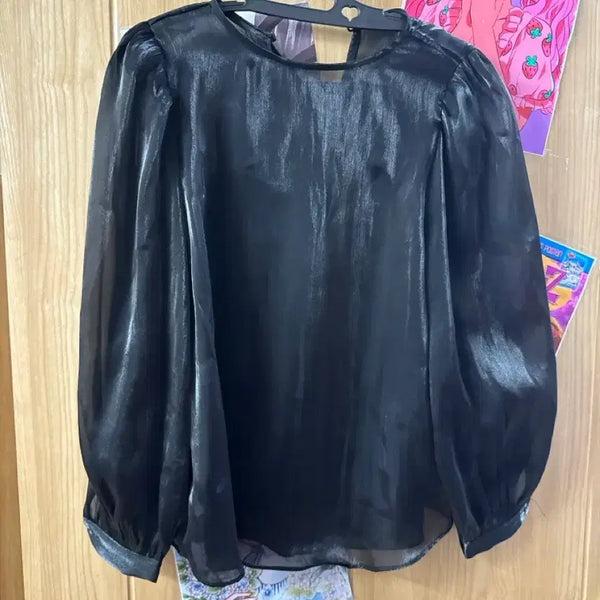 [BUNJANG] Satin Blouse / 새틴블라우스