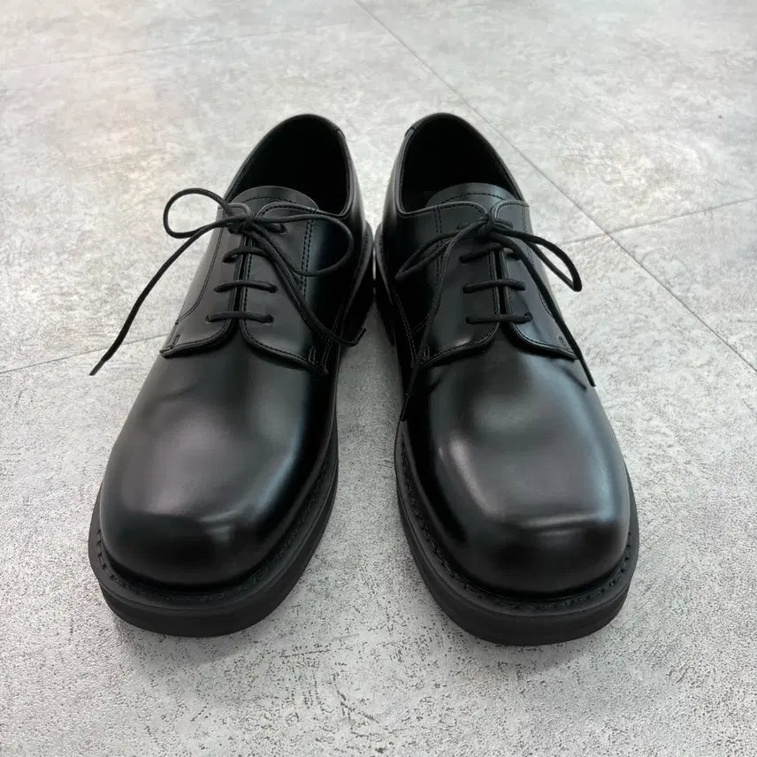[BUNJANG] Second Atelier SL31 Shine Black Derby Shoes / [250] 세컨드아뜨리에 SL31 [SHINE BLACK] 더비슈즈 1번