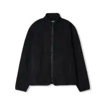 [BUNJANG] Steady Everywear Relaxed Fleece Zip-Up Jacket (Black) / 스테디에브리웨어 sew 릴렉스드 플리스 집업 자켓(블랙) 3사이즈