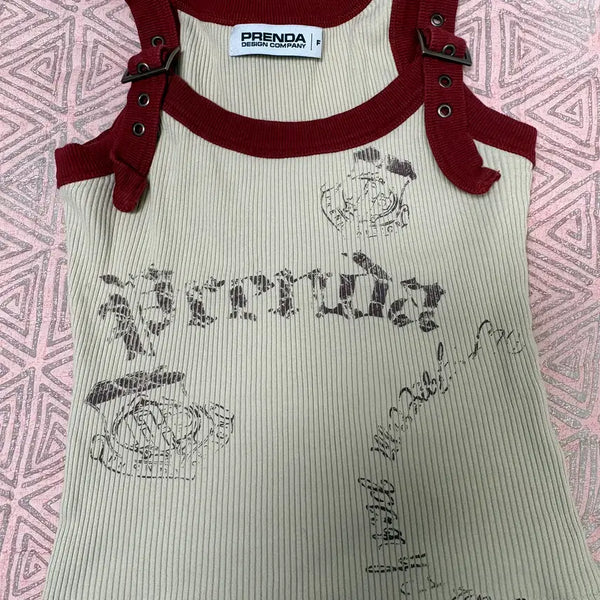 [BUNJANG] Frenda Sleeveless Top / 프렌다 슬리브리스