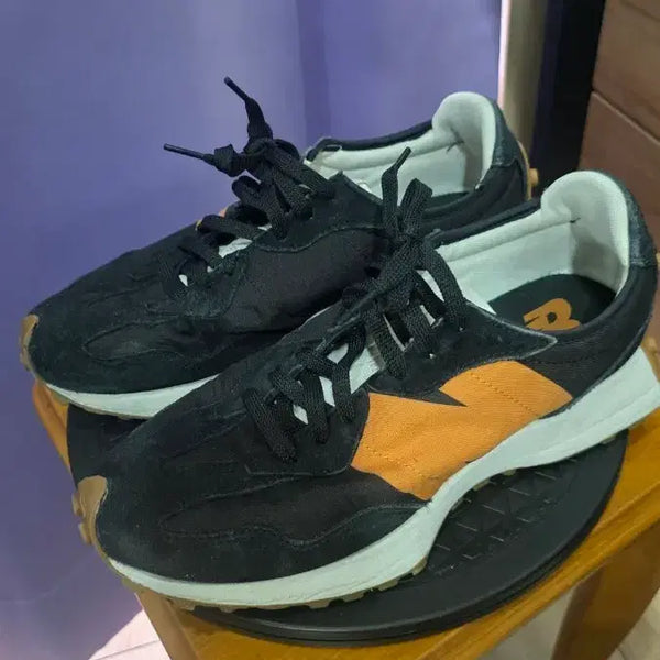 [BUNJANG] New Balance 327 Suede Nylon Casual Sneakers / 뉴발란스 327 운동화
