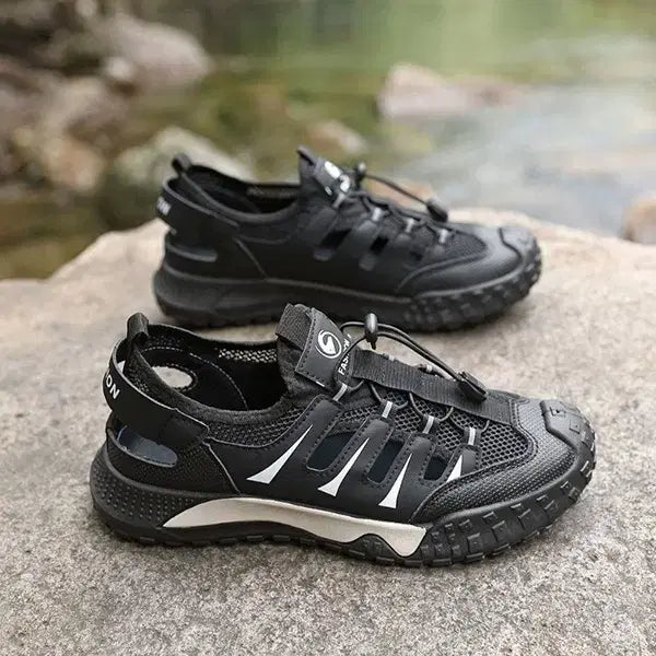 [BUNJANG] Men's Outdoor Strap Sandals with Cushioned Sole / 남성 쿠션솔 아웃도어 스트랩 샌들 남성 여름 트레킹화