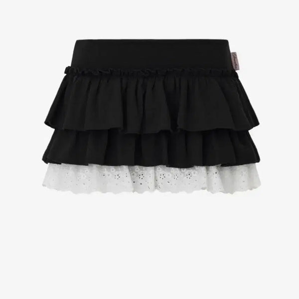 [BUNJANG] Newearlin Bubble Cancan Lace Mini Skirt / 뉴얼린 Bubble cancan lace mini skirt