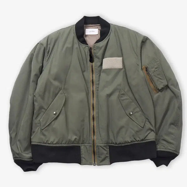 [BUNJANG] CIOTA MA-1 Flight Jacket Dark Olive Size 5 / CIOTA MA-1 Flight Jacket DARK OLIVE 5사이즈