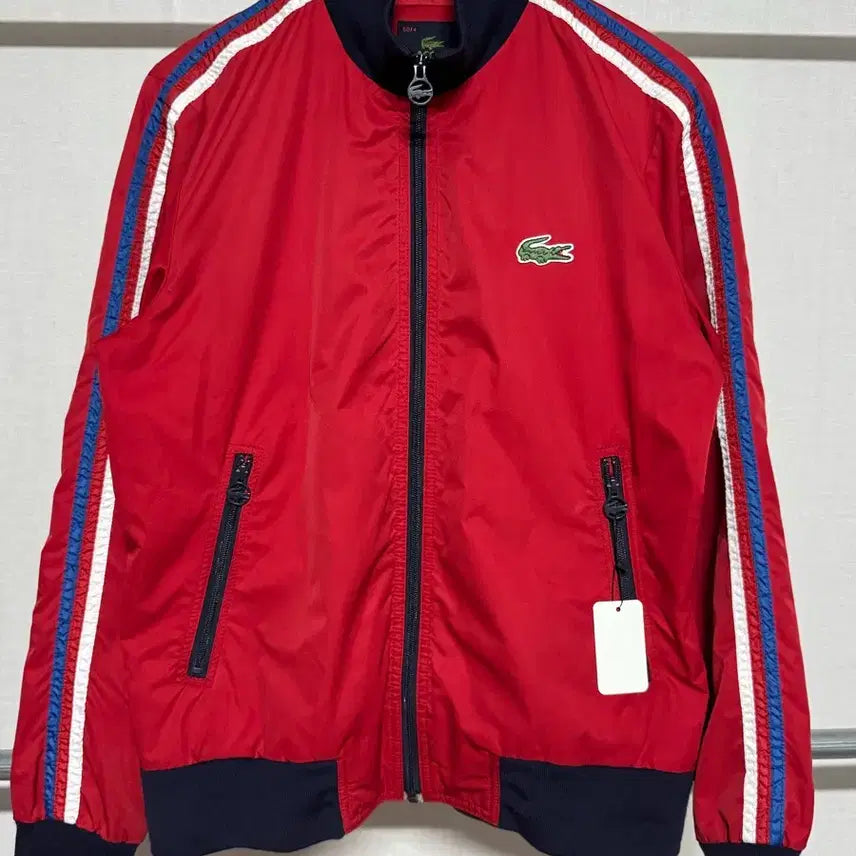 [BUNJANG] Lacoste Red Track Jacket Size 50 / 라코스테 레드 트랙 자켓 50
