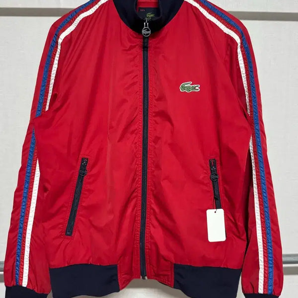 [BUNJANG] Lacoste Red Track Jacket Size 50 / 라코스테 레드 트랙 자켓 50
