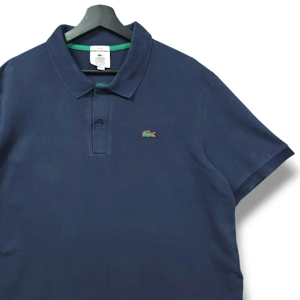 [BUNJANG] Lacoste Live Relaxed Fit Pique Short Sleeve T-Shirt Navy XL / [XL] 라코스테 라이브 네이비 Relaxed Fit 피케 반팔티셔츠