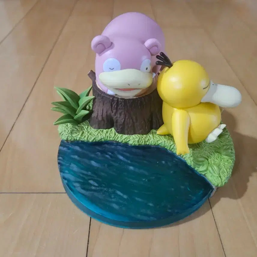 [BUNJANG] Pokemon Slowpoke Golduck Figure (Opened, Box Included) / 개봉양품| 포켓몬스터 야돈 고라파덕 피규어(박스O)