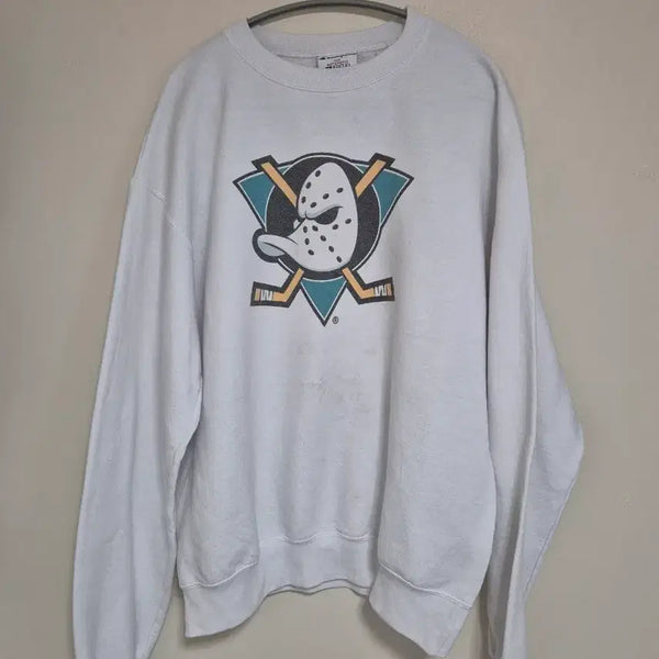 [BUNJANG] Vintage Champion Mighty Ducks Sweatshirt M / 빈티지 챔피온 마이티 덕스 맨투맨 M
