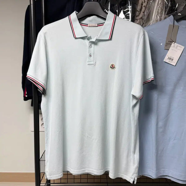 [BUNJANG] Moncler Polo T-Shirt XL / [3xl] 몽클레어 반팔 카라티 새상품급