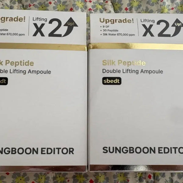 [BUNJANG] Ingredient Editor Silk Peptide Double Lifting Ampoule 60ml / 성분에디터 실크 펩타이드 더블 리프팅 앰플 60ml
