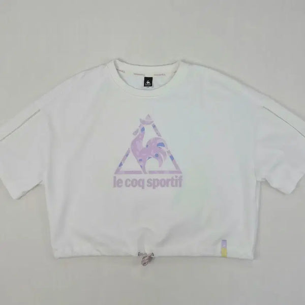 [BUNJANG] Le Coq Sportif Cropped T-Shirt Size M / 르꼬끄 스포르티브 크롭티셔츠 90