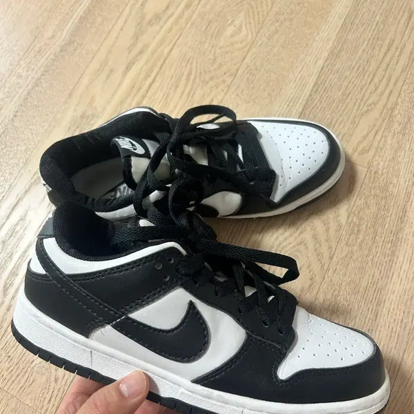 [BUNJANG] Nike Dunk Low Black White Orca 225 / 나이키 덩크 로우 블랙 화이트 범고래 225