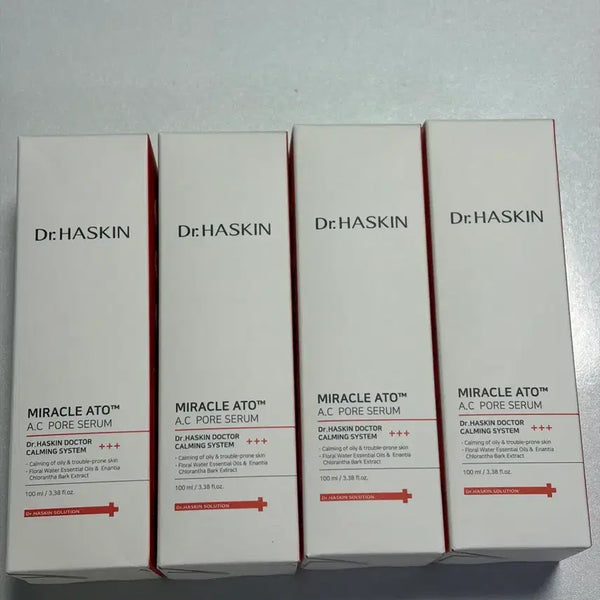 [BUNJANG] Dr. HasSkin AC Serum 100ml (4-Pack) / 닥터하스킨 AC세럼
