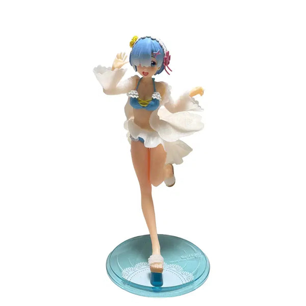 [BUNJANG] Re:Zero Rem Original Frill Swimsuit Version Figure / 리제로 렘 오리지널 프릴 수영복 버전 피규어