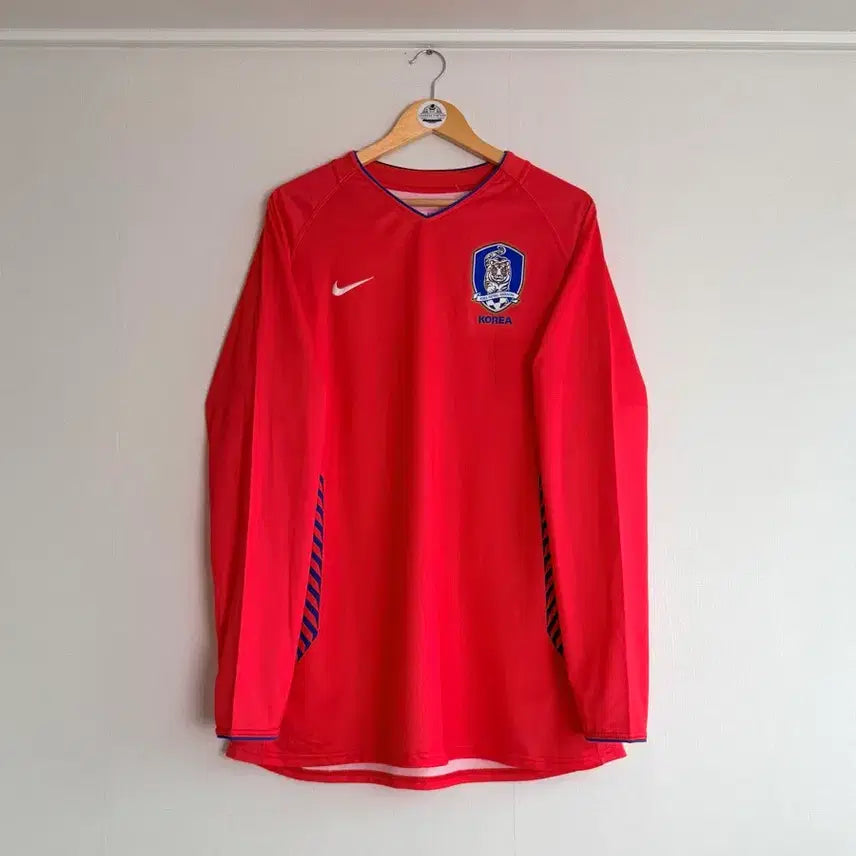 [BUNJANG] South Korea 2006-2008 Long Sleeve Home Jersey XXL / 06-08 대한민국 긴팔 홈