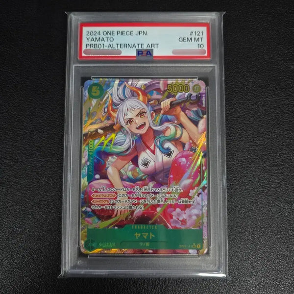 [BUNJANG] One Piece Yamato Sicpere PSA 10 Graded Card / [일판]원피스 야마토 시크페레psa10