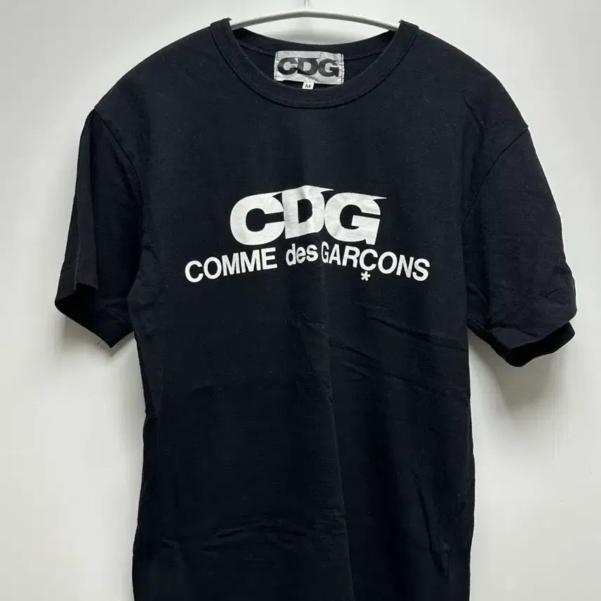 [BUNJANG] Comme des Garçons CDG Black T-Shirt / 꼼데가르송 CDG 반팔 티셔츠 블랙