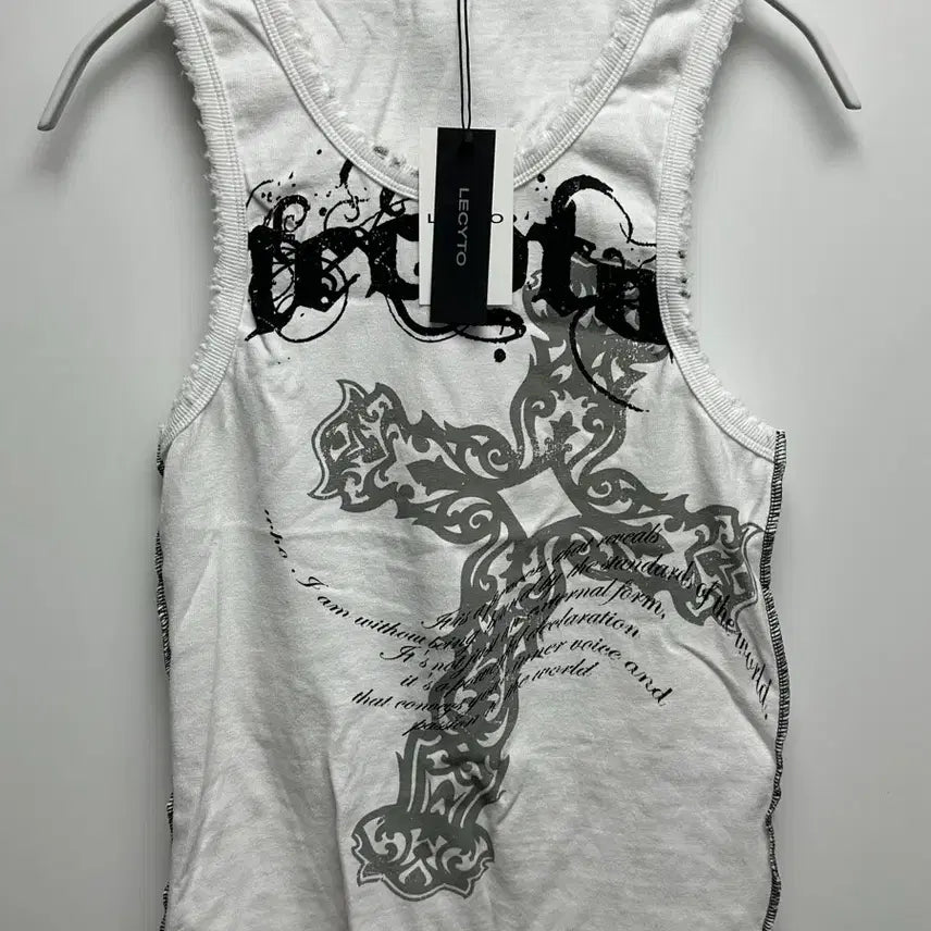 [BUNJANG] Recito CROSS Sleeveless Top / 레씨토 CROSS 슬리브리스
