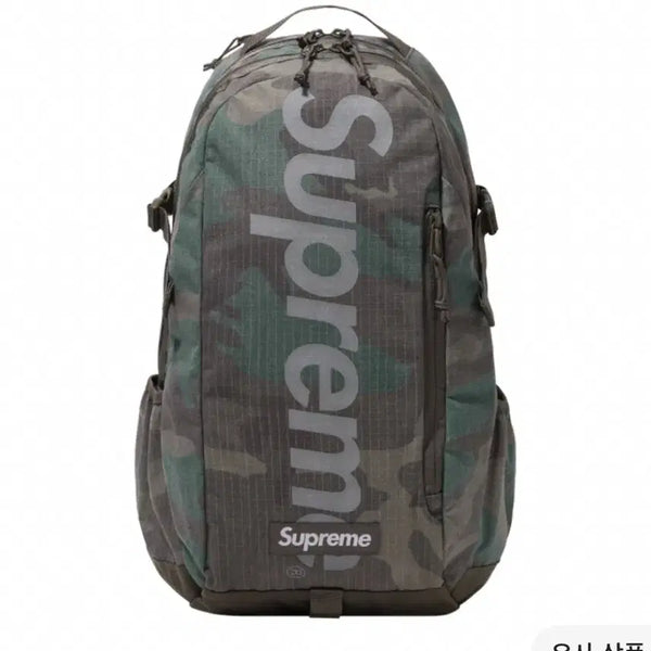 [BUNJANG] Supreme Woodland Camo Backpack / 슈프림 백팩 우드랜드 카모
