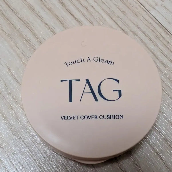 [BUNJANG] TAG Velvet Cover Cushion (Shade 23) Unused / TAG 벨벳 커버 쿠션 23호 미사용