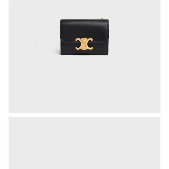 [BUNJANG] Celine Triomphe Coin Compact Wallet / 셀린느 트리옹프 동전 컴팩트 지갑