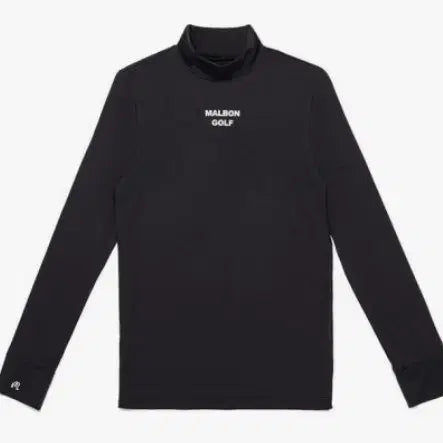 [BUNJANG] Malbon Mock Neck Inner T-shirt - Black (Size 85) / 85사이즈 매장정품 말본 모크넥