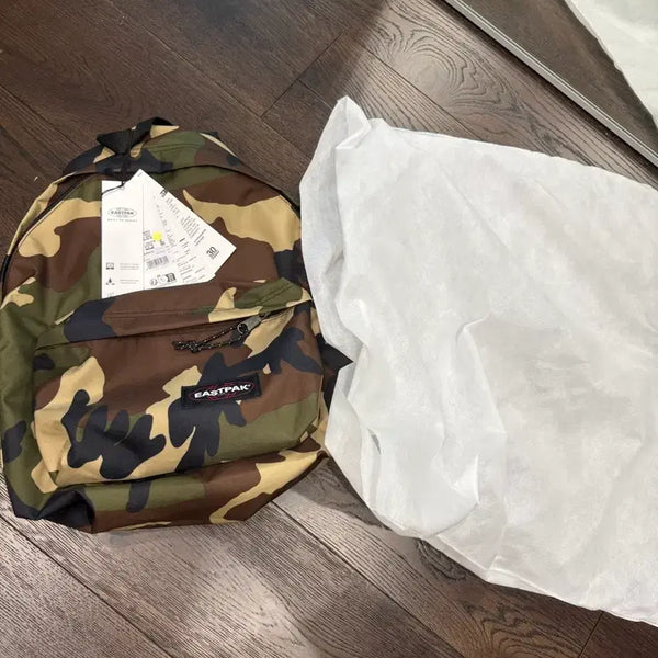 [BUNJANG] Eastpak Camouflage Backpack New / 이스트팩 백팩 카모플라쥬 새상품