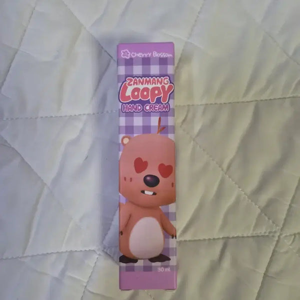 [BUNJANG] Zanmang Lupin Cherry Blossom Hand Cream 30ml / 잔망루피 핸드크림 체리블라썸 30ml