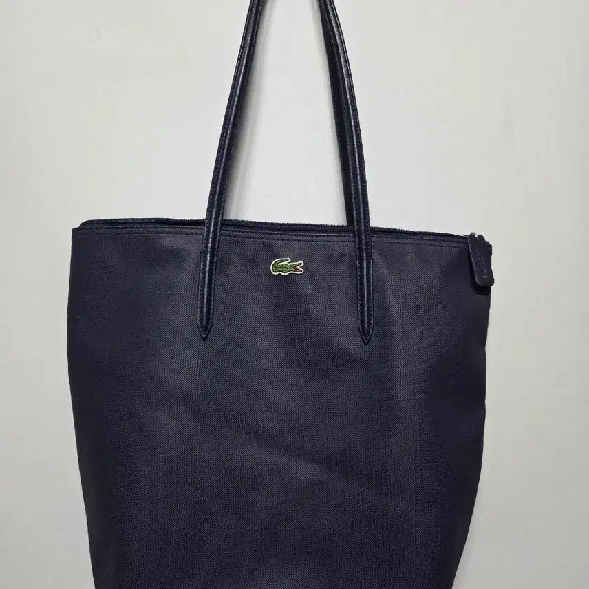 [BUNJANG] Lacoste Navy Tote Bag / 라코스테 토트백 네이비